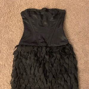 BCBG MAXAZRIA Runaway black Silk Cocktail dress